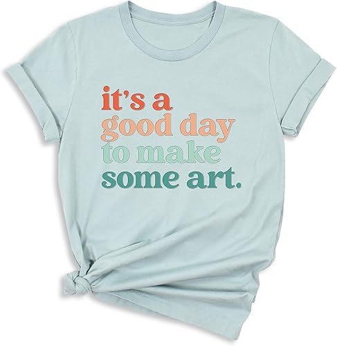 Vista 6 de It's A Good Day To Make Some Art Shirt, Art Teacher Shirt, Artist T-Shirt, Art Lover Tee, Art Shirt, Gift For Teacher, Teacher Shirt, Art Tshirt