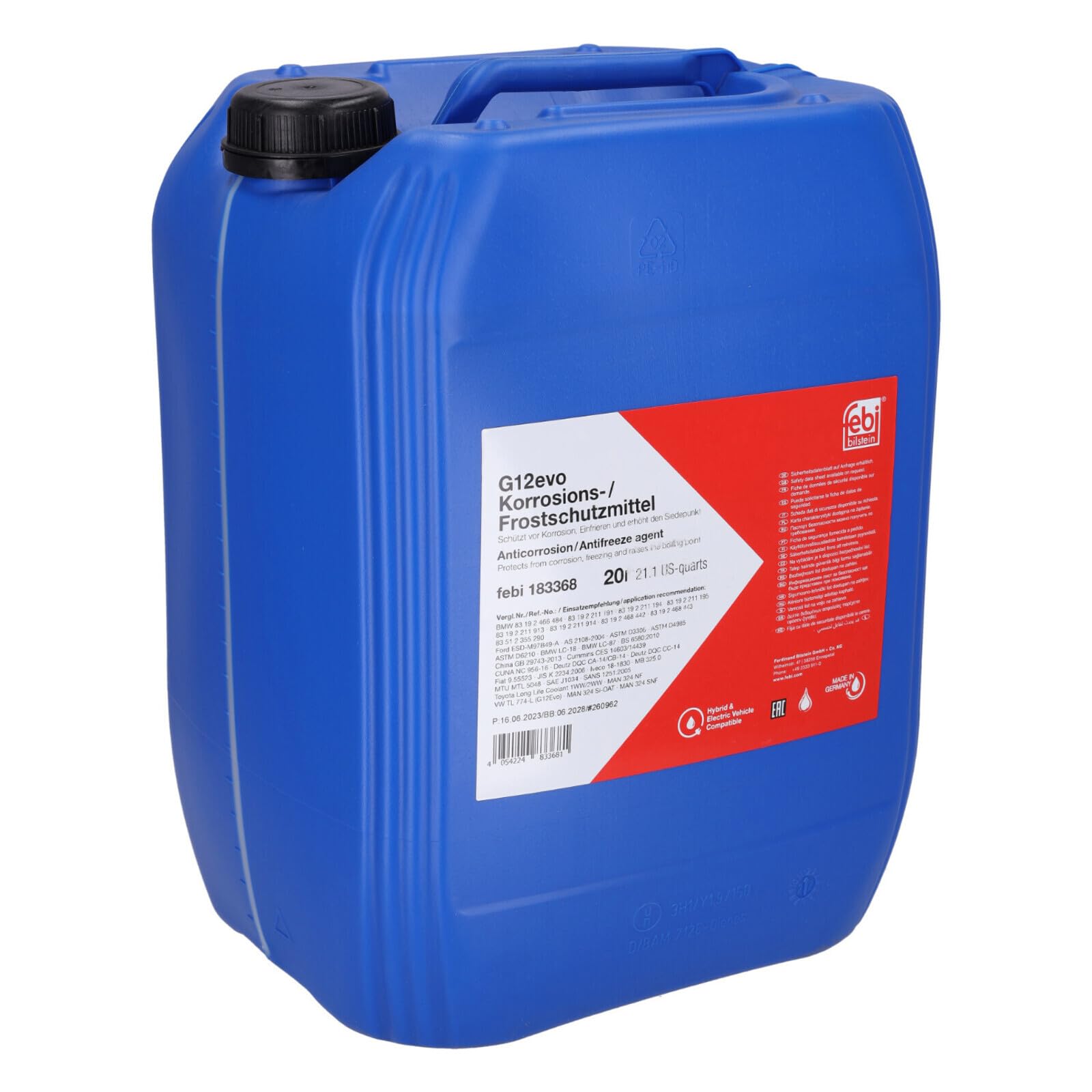 FEBI BILSTEIN 183368 Anticongelante 20L violeta