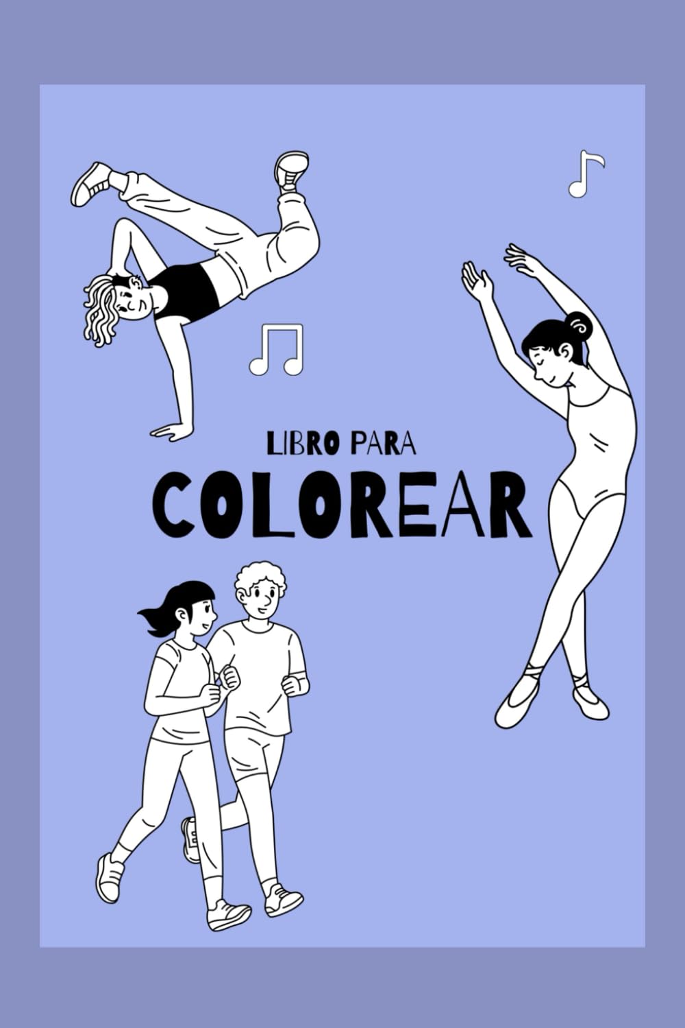 Libro para colorear actividades de ocio