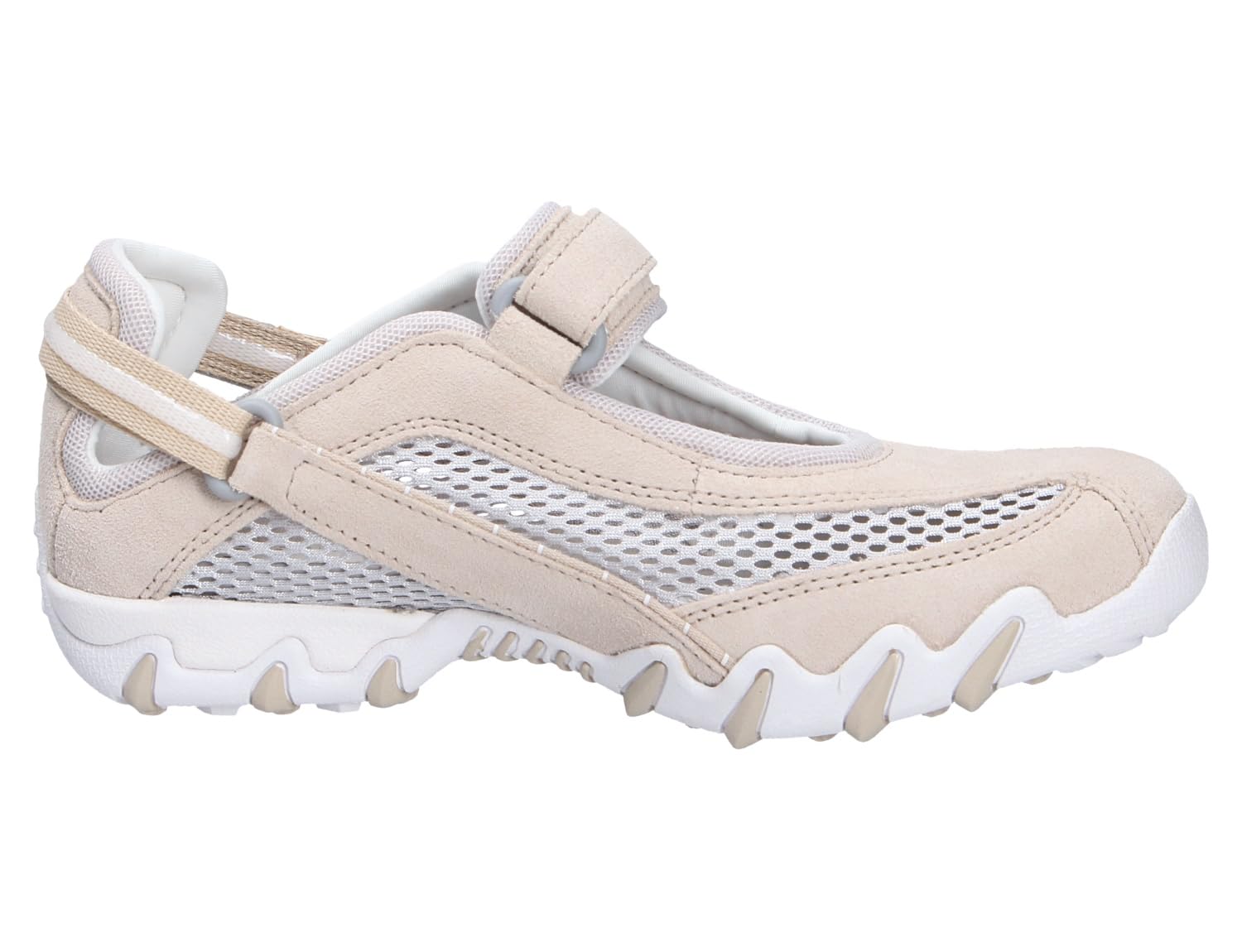 Allrounder GEMÜTLICH Hausschuh SPORTLICH Frauen NIRO Nubuck-REJLLA BEIGE