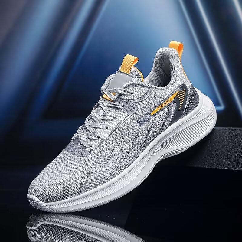 Men's Running Shoes Breathable Lightweight Walking Shoes Mesh Sport Sneakers Shoes for Men3