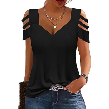 SAUKOLE: Sexy Cold-Shoulder Tops for Summer