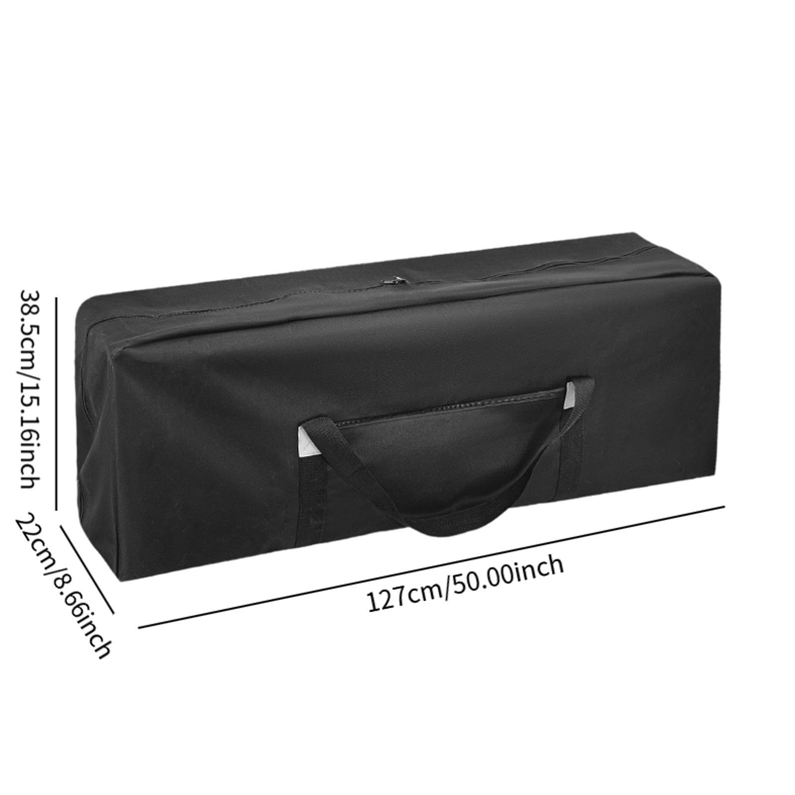 3 Pièces Sac de Scooter Pliable Sac de Rangement Oxford Imperméable avec Sangles de Fixation et Compartiment Latéral pour Porter Protéger Transporter