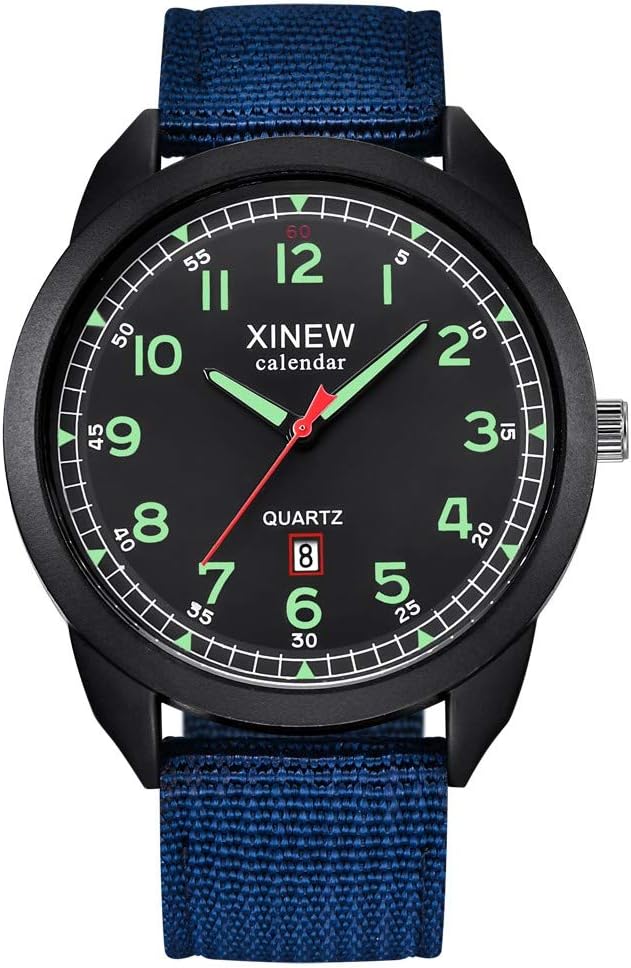 Quartz Nylon Quartz Men's Wrist Waterproof Analog Watch Date Watches Men's Watch Watch Jewelry for Father Valentine's Day Easter