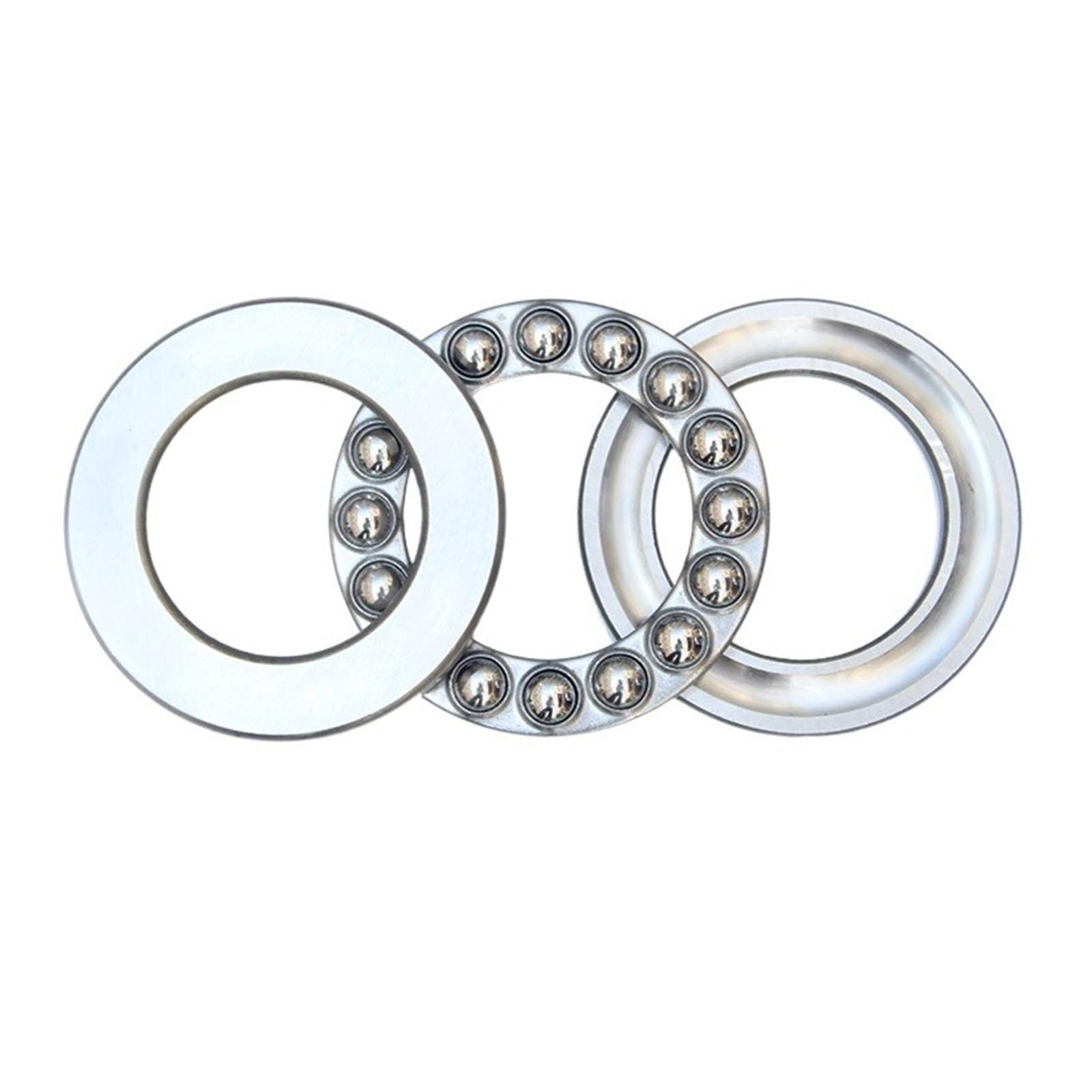 Axialkugellager 51107 51108 51109 51110 51111 51112 51113 (Color : Silver, Size : 51112 60x85x17mm)