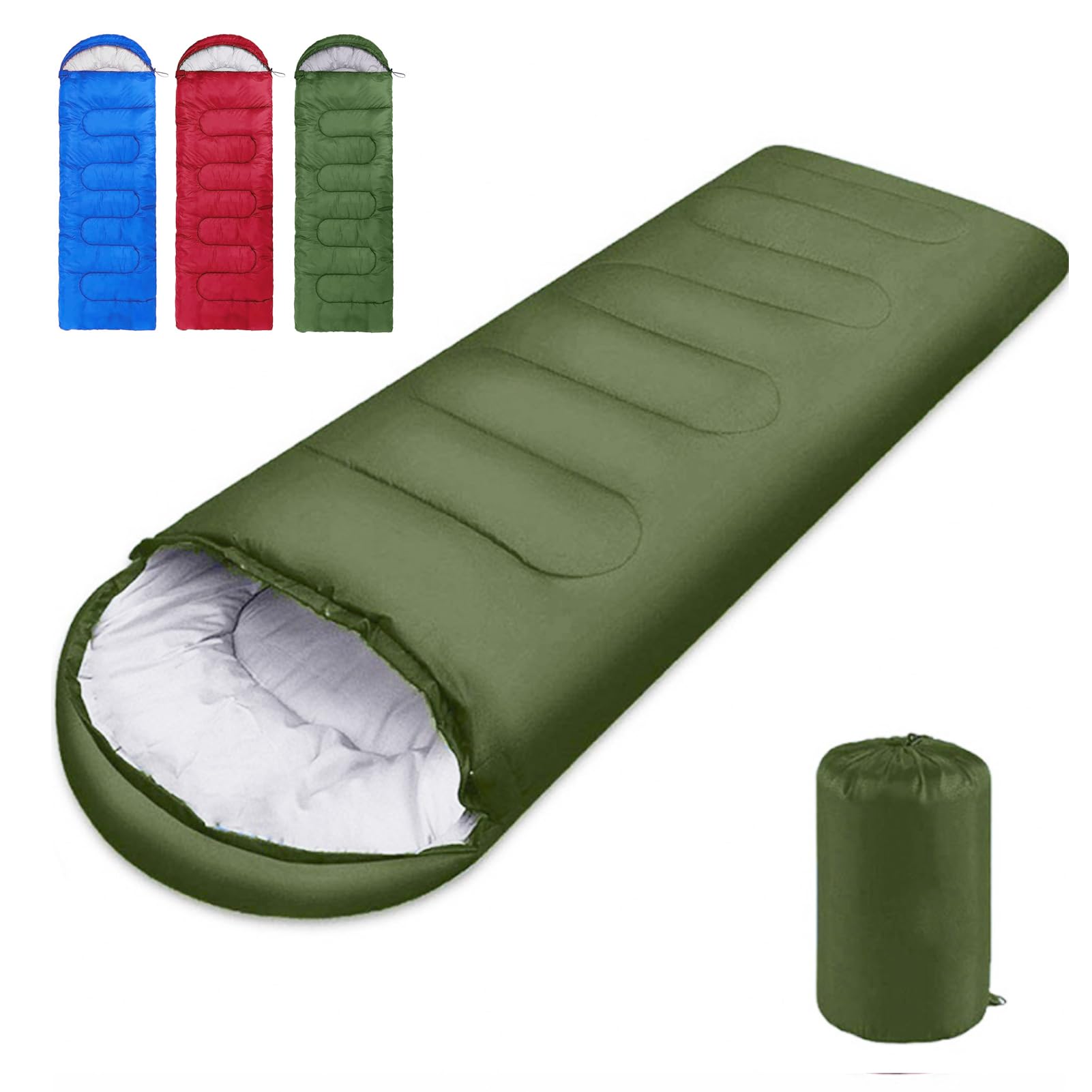 Beauenty Sleeping Bag -Lightweight Camping Gear Equipment, Traveling, Indoors And Outdoors