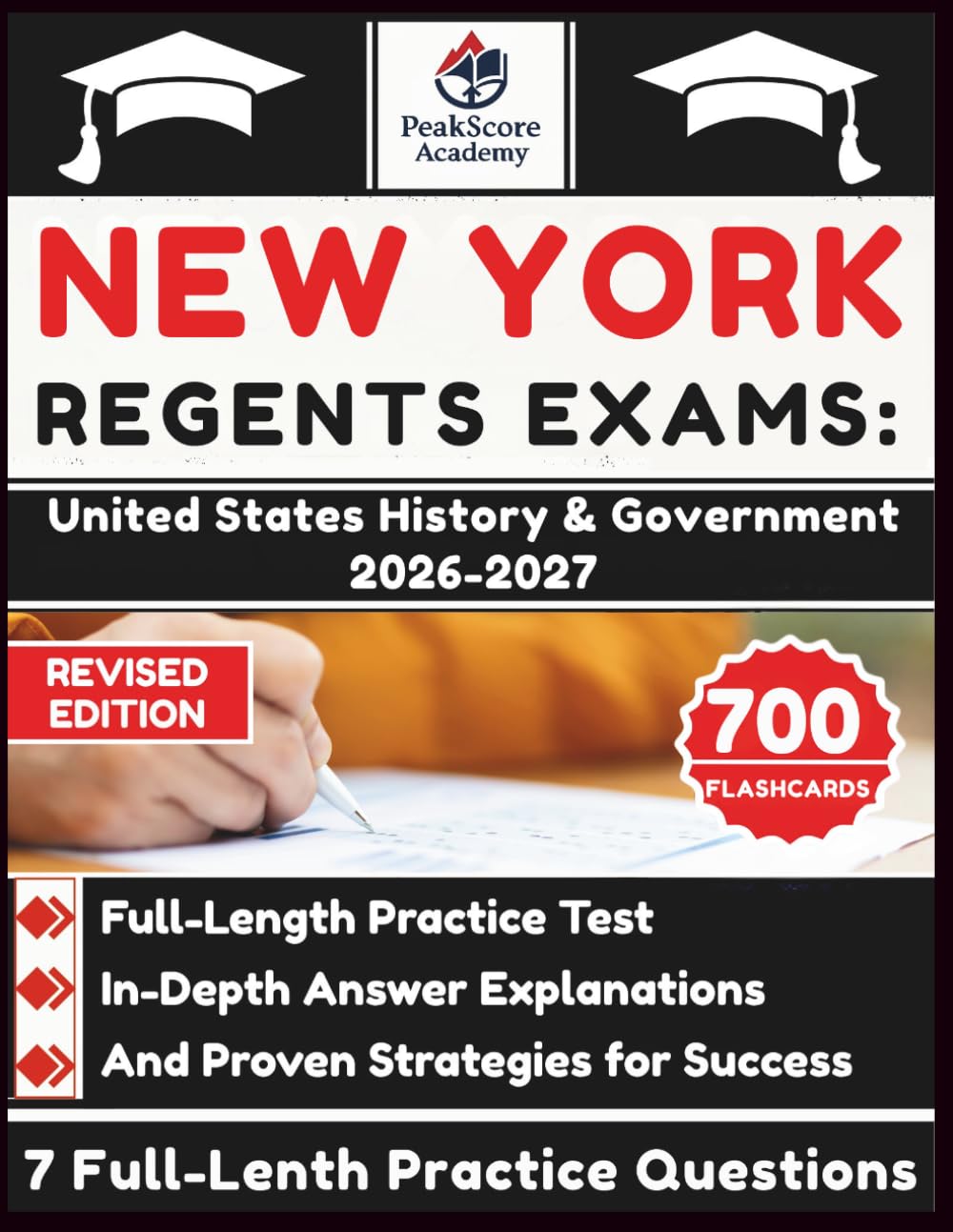 New York Regents Exams: United States History & Government 2026-2027: Full-Length Practice Test, In-Depth Answer Explanations, And Proven Strategies for Success