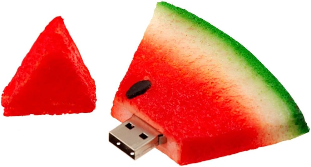 D-CLICK TM 4GB/8GB/16GB/32GB/64GB/Cool USB High Speed Flash Memory Stick Pen Drive Disk (4GB, Watermelon)