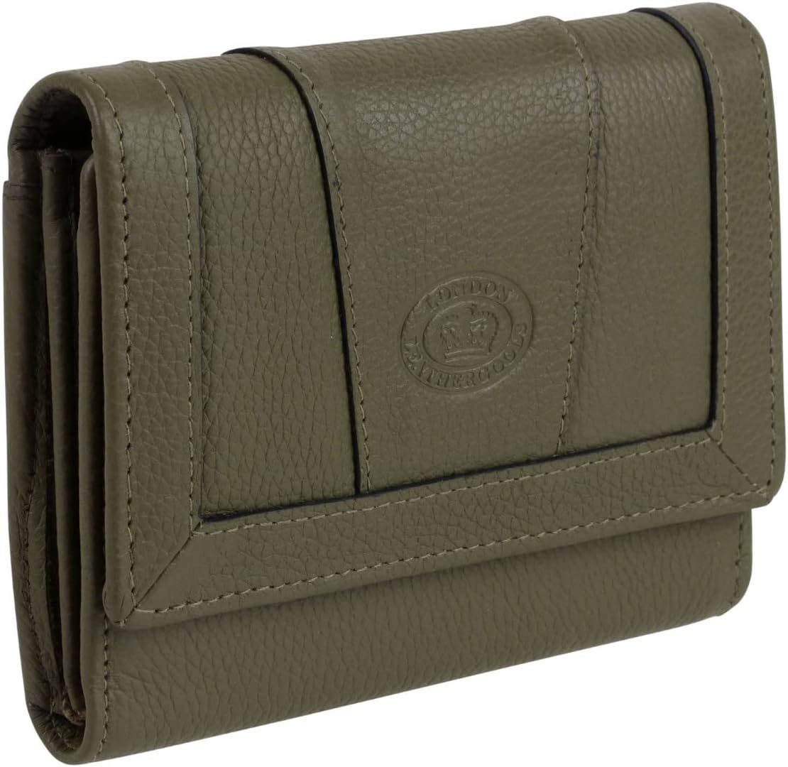 Ladies Medium Flap Over Pebble Purse, Rosso, Casual