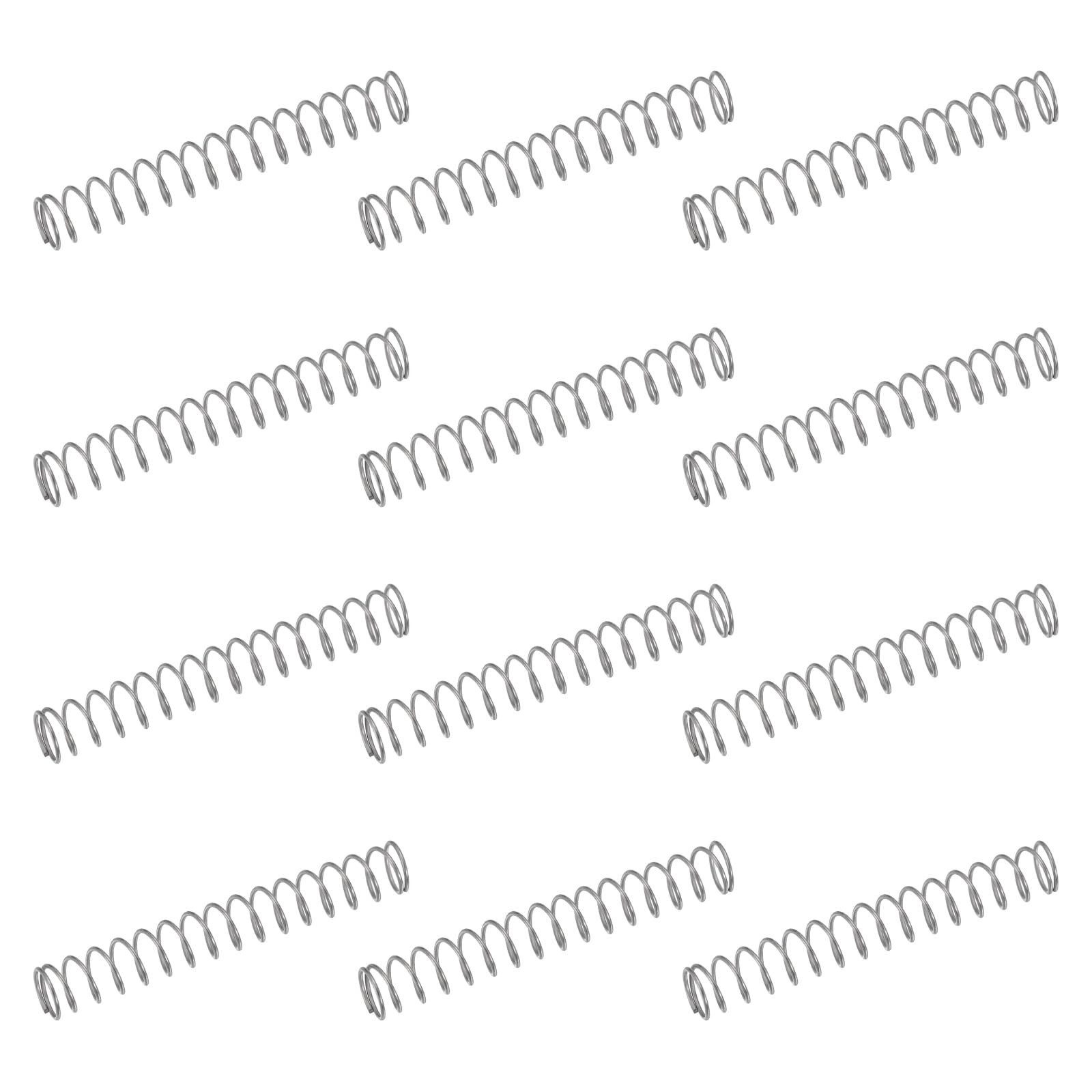 uxcell 50Pcs 304 Stainless Steel Compression Springs,0.5mmWD, 5mm ODx30mm L — Amazon image 29