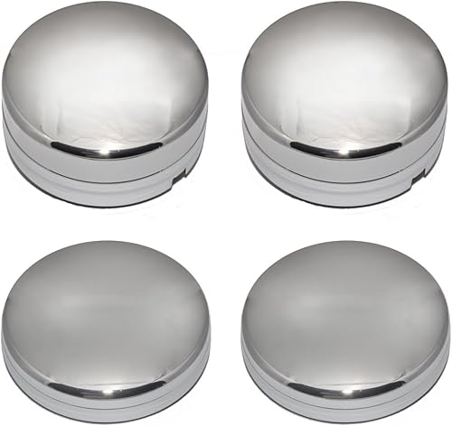 Tapacubos de rueda cromados de repuesto para Dodge Ram 3500 2003-2017 de 1 tonelada de doble camión (juego de 4 tapas)