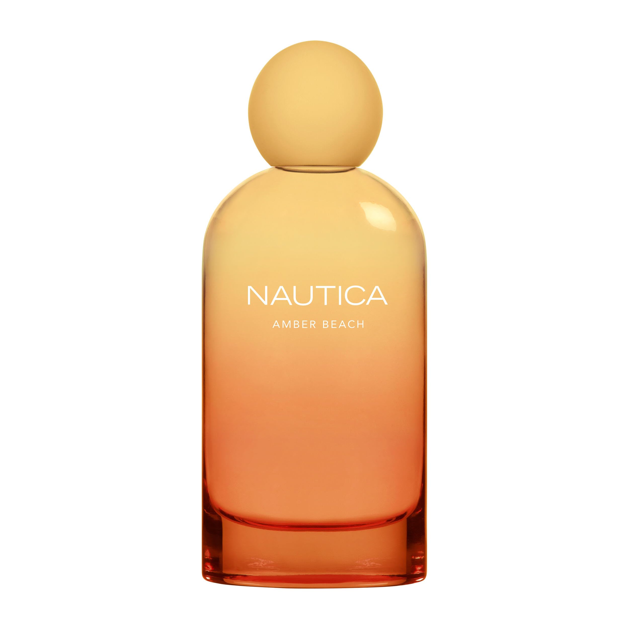 Nautica Amber Beach Eau de Parfum da Donna, Fragranza Mood Boosting, Distintiva e Positiva, Fragranza Ambrata e Fruttata, Formula Vegana, Profumo a Lunga Durata, 3,3 oz