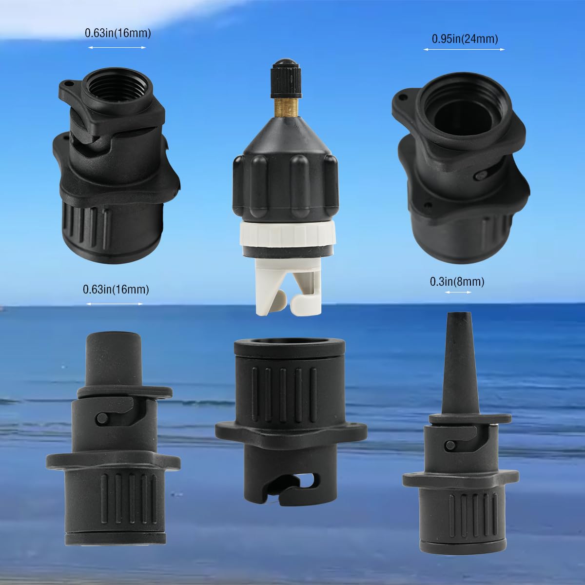 Tuyau De Pompe De Bassin Ondulé De 19 Mm ID - 2 Mètres + Colliers De Serrage