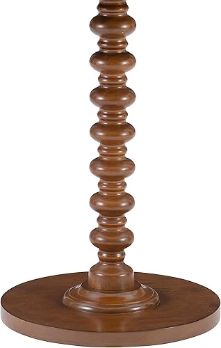 Miniatura 9 de Powell Tarkin - Mesa redonda con pedestal de eje torneado de avellana