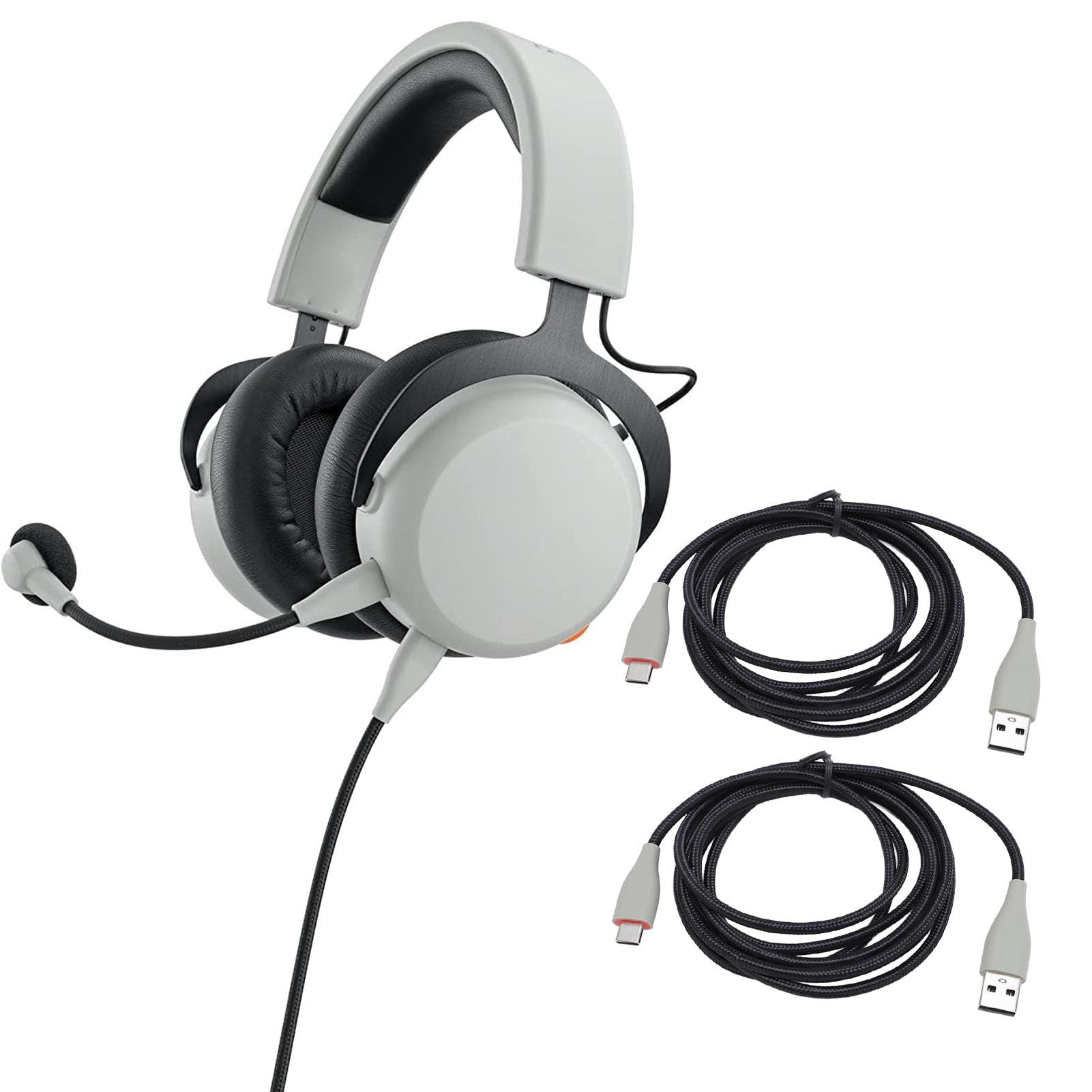 Für MMX150 OFC -Kopfhörerkabel -Ersatztyp C Zum USB -Audiokabel Für MMX150 -Kopfhörerkabel - 2M / 6,56ft
