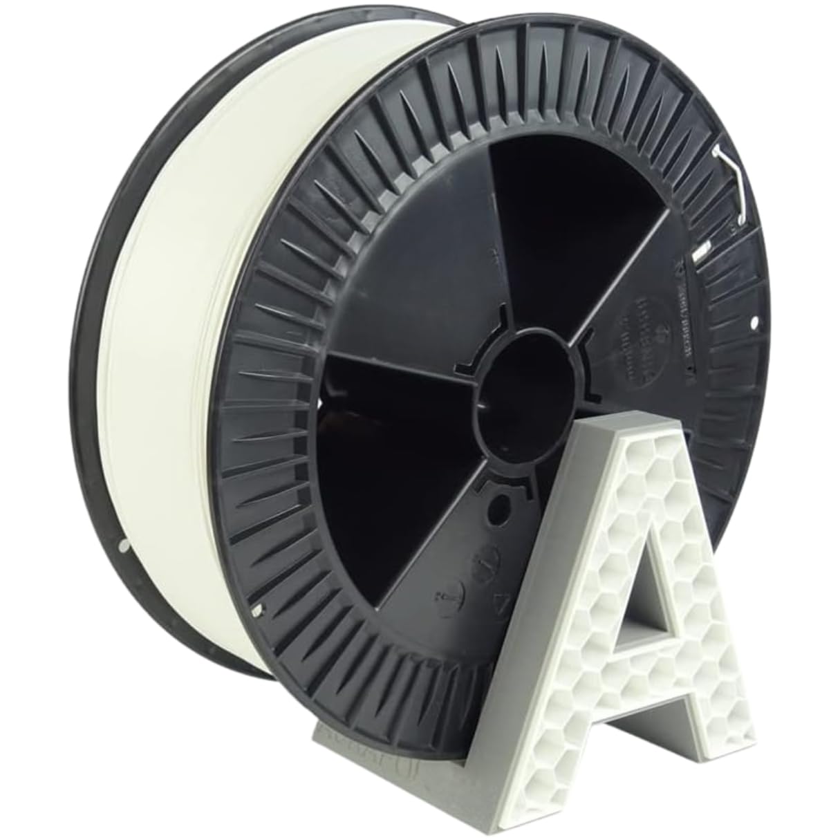 AURAPOL Filament 1,75 PLA, 1 kg filament do drukarki 3D, filament PLA z precyzją 1,75 mm +/- 0,02 mm, filament premium kompatybilny z większością drukarek 3D FDM (FFF) i długopisów 3D, biały