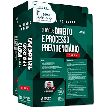 Capa do livro Curso de Direito e Processo Previdenciário - "Monstro Verde" (2024) + Curso de Processo Judicial Previdenciário com ênfase no Rito do JEF - 10h - (2024)