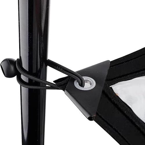 Miniatura 7 de HSYFdy Lonas transparentes con ojales, cubierta de lona impermeable, lona de vinilo de plástico para patios, porche, salas de pantalla, cenadores,