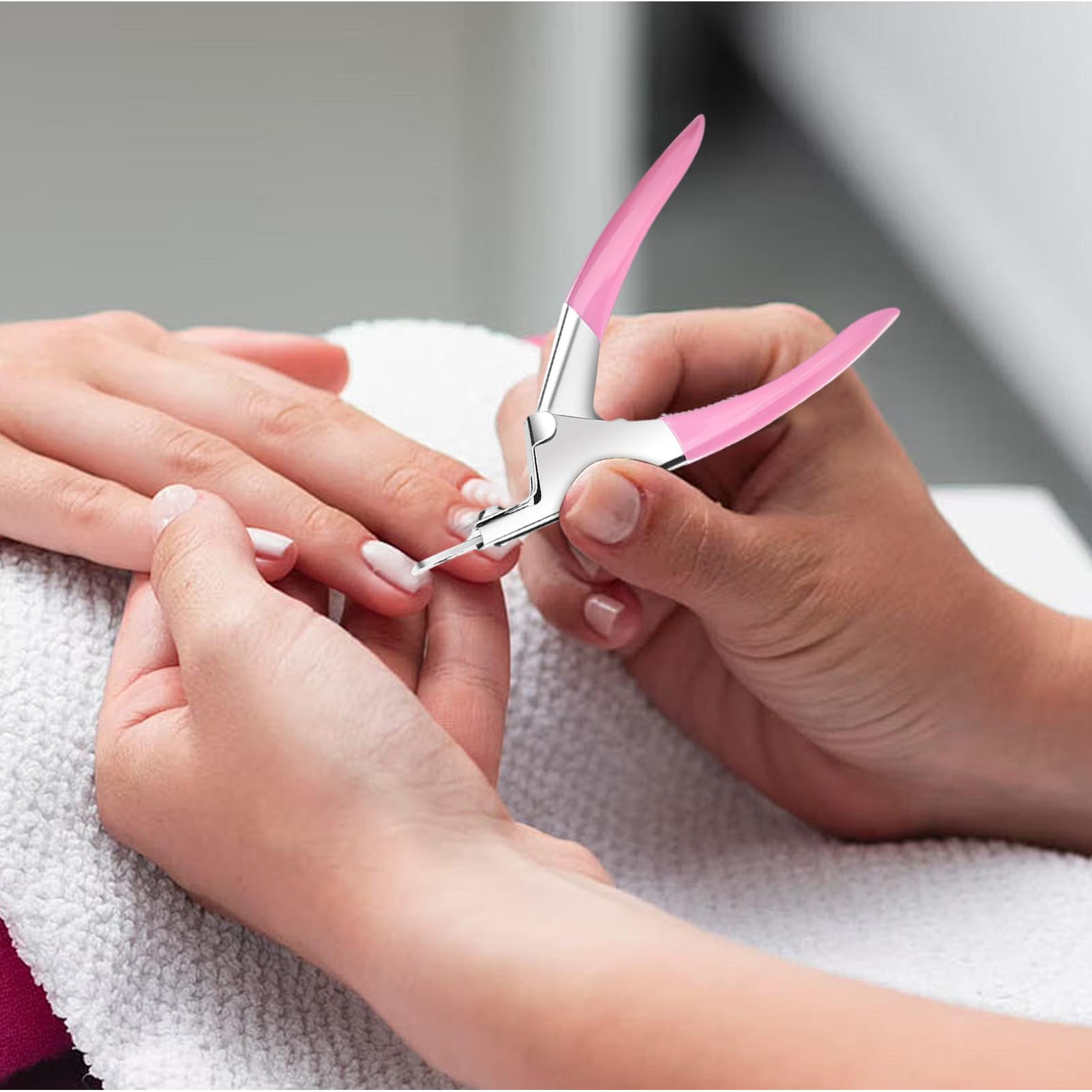 TIPO U Trimmer Cutter Caglio in Acciaio Inox per Unghie Strumento Manicure