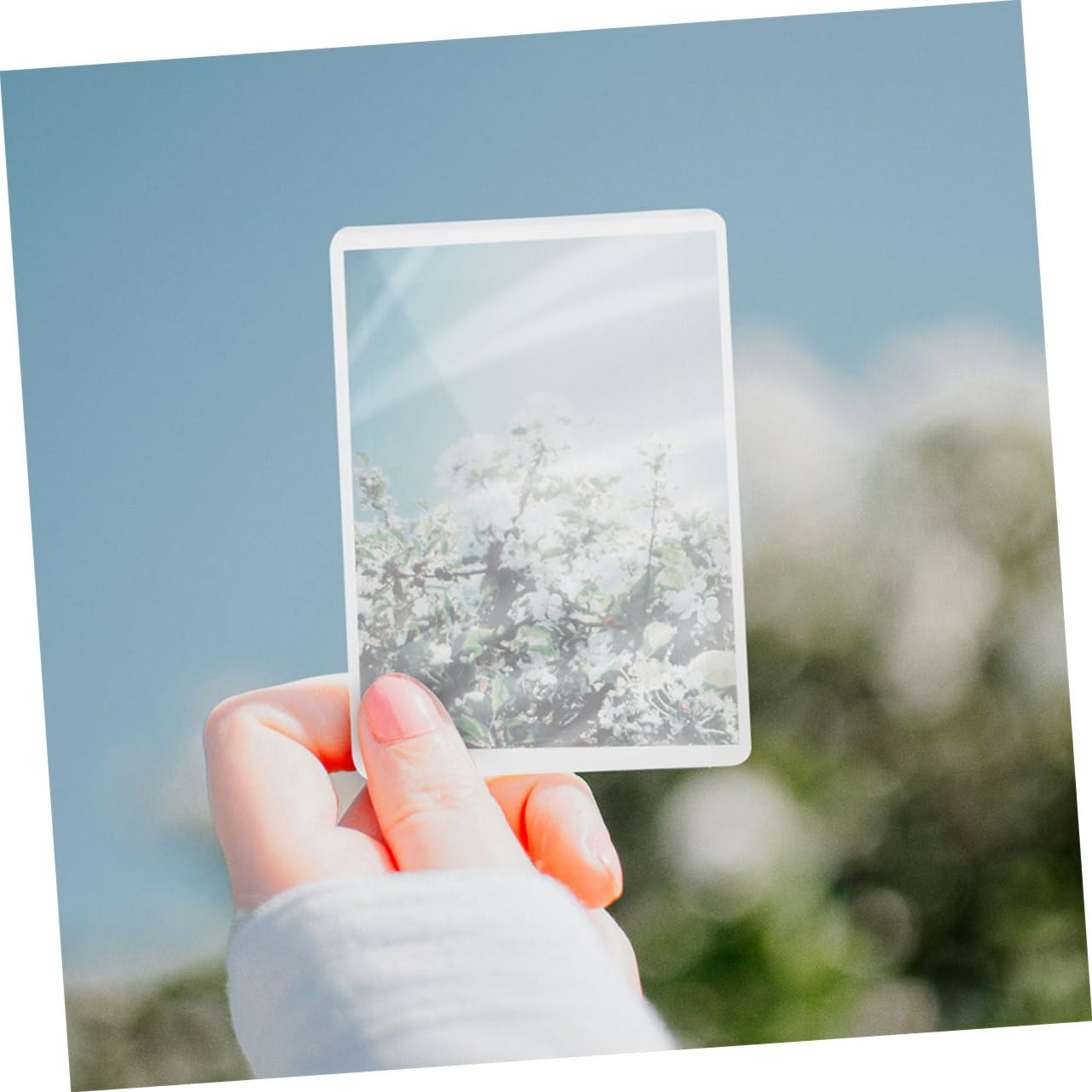 HOMSFOU 200 Blatt Laminierfolie 7 Zoll 7 Mil Transparent Glänzend Foto Schutzfolie Für Laminiergeräte Büro Präsentation