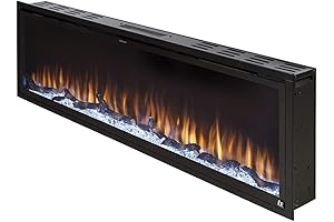 Touchstone Sideline Elite Smart Electric Fireplace with Battery Backup