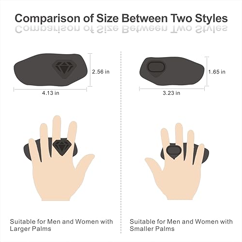 Miniatura 6 de Agarres de entrenamiento antideslizantes, protectores de palma de goma para levantamiento de pesas, dominadas, mancuernas, entrenamiento de fitness