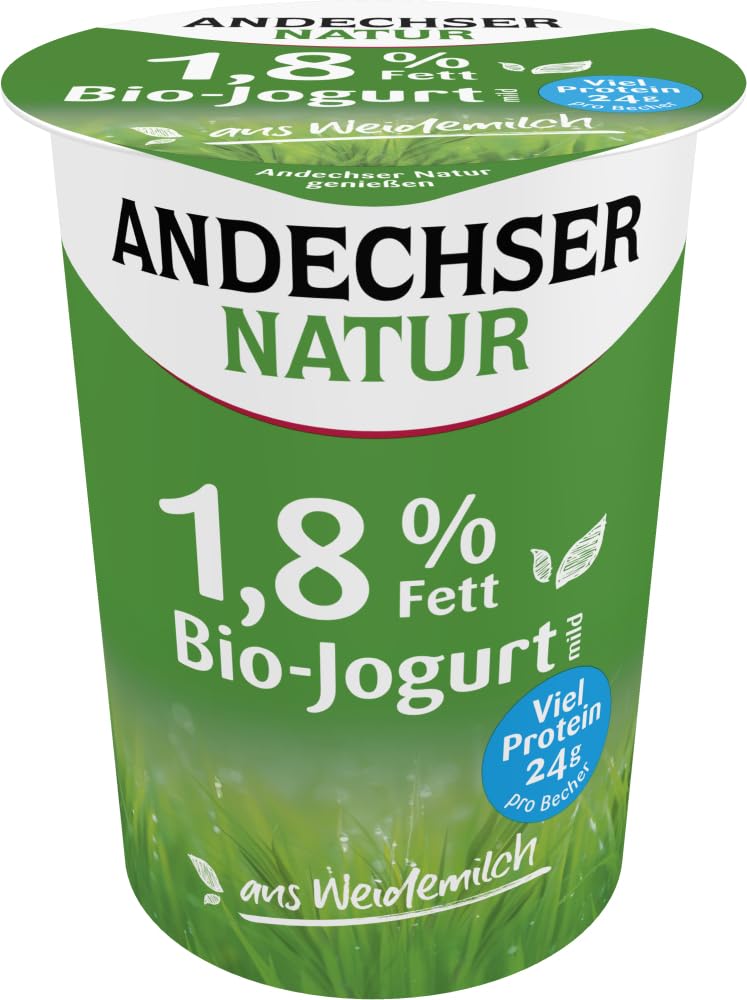 Bio Jog. Natur mild 1,8% Bech. 18 x 500 g