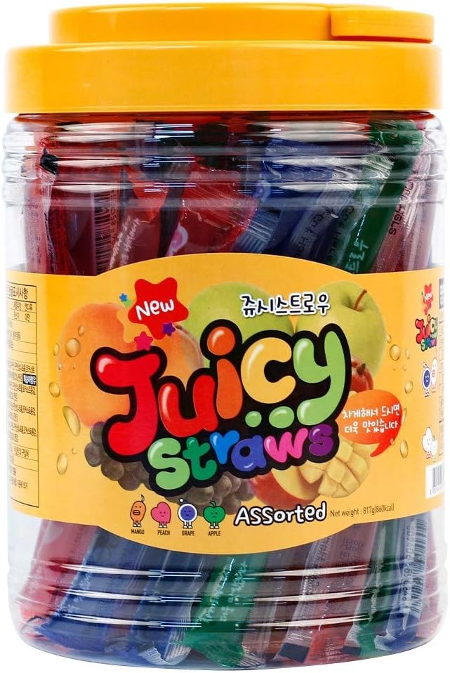 Juicy Straws Fruit Jelly 19g x 43