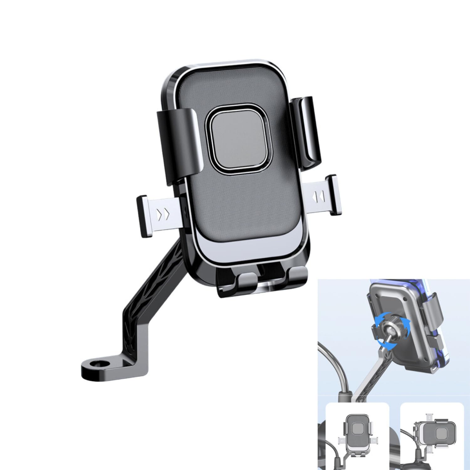 Universal Phone Mount, 360-Degree Rotation Ball Joint, Adjustable Tilt Angle, Vertical and Horizontal Screen Compatible Phone Holder-picture-32