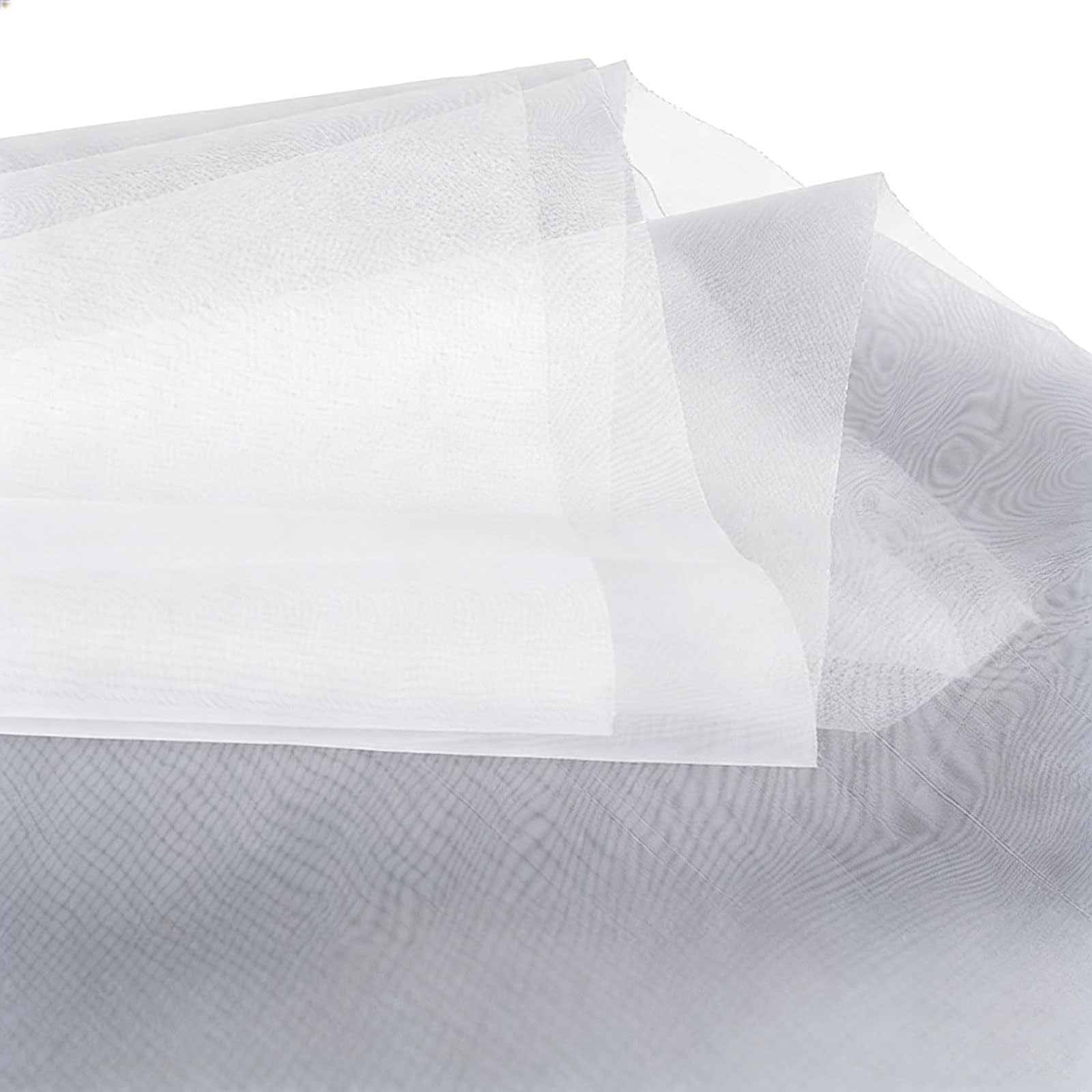 Tela de Filtro de Malla Nailon Fina, Tela Filtrante Reutilizables Alimentario Blanca Industrial para Pintura de Red Tejida, Agua Soja Pantalla Café Vino Bricolaje(Size:1*5m,Color:150 mesh(100 micron))