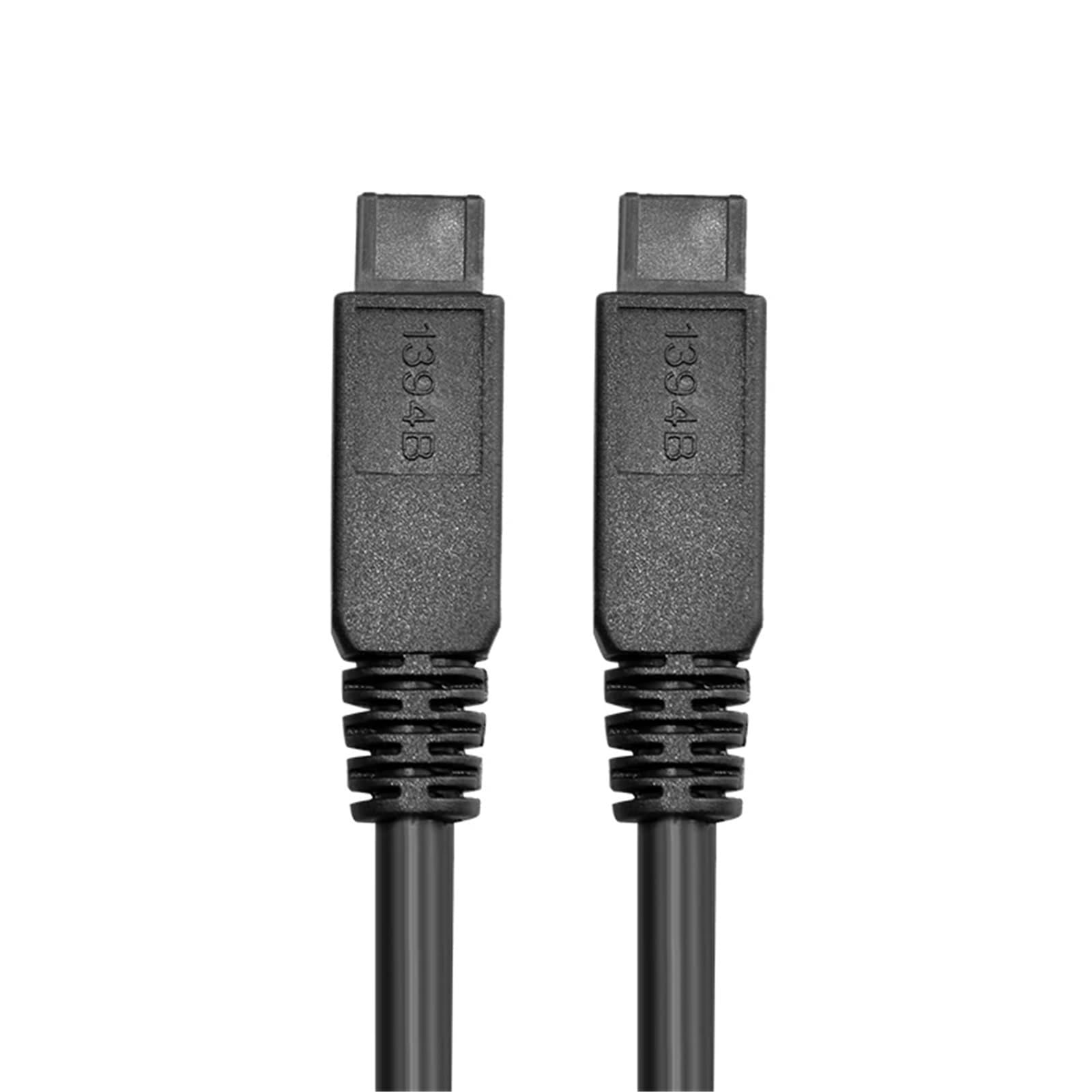 Câble de données IEEE1394B 1394B 9P à 9P 9P-9P 9 Broches à 9 Broches, câble de caméra Industrielle Firewire 800 Mbps 1,5 m 3 mètres 5 m 10 m 15 m (5)(5)