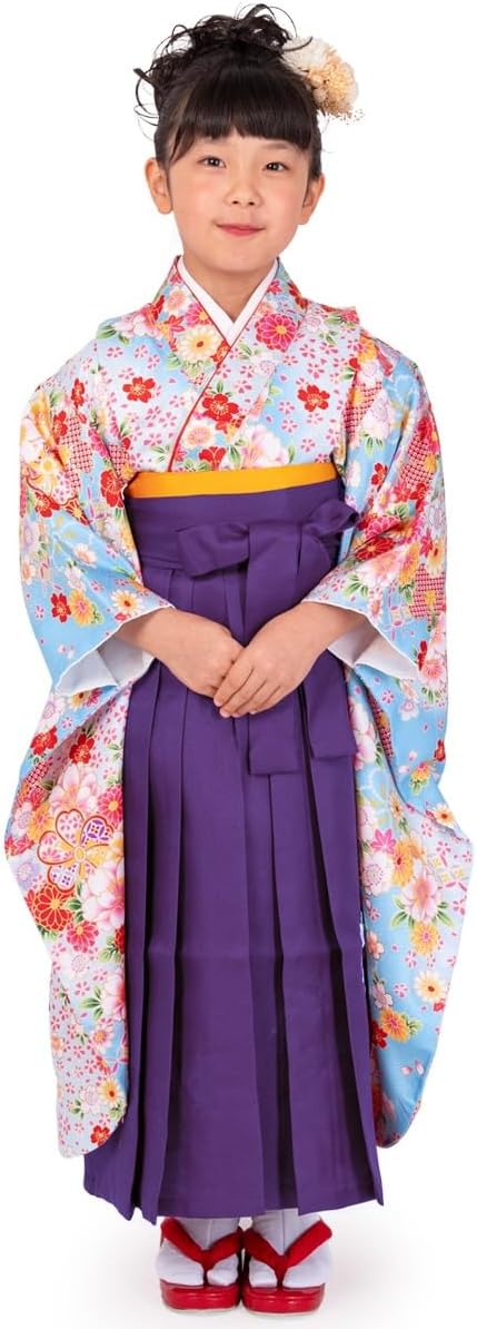 七五三 7歳 着物セット ハーフ成人式 十三詣り 友禅 アンティーク