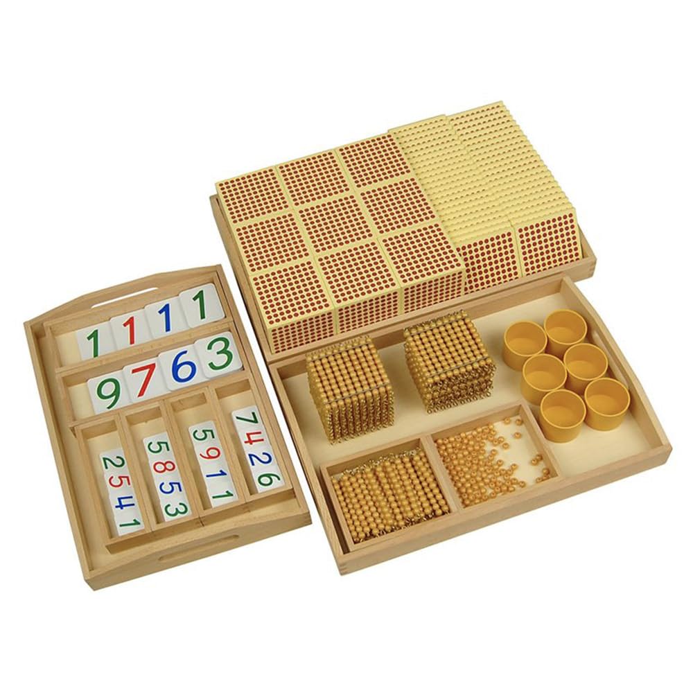 Elite Montessori Golden Bead Material