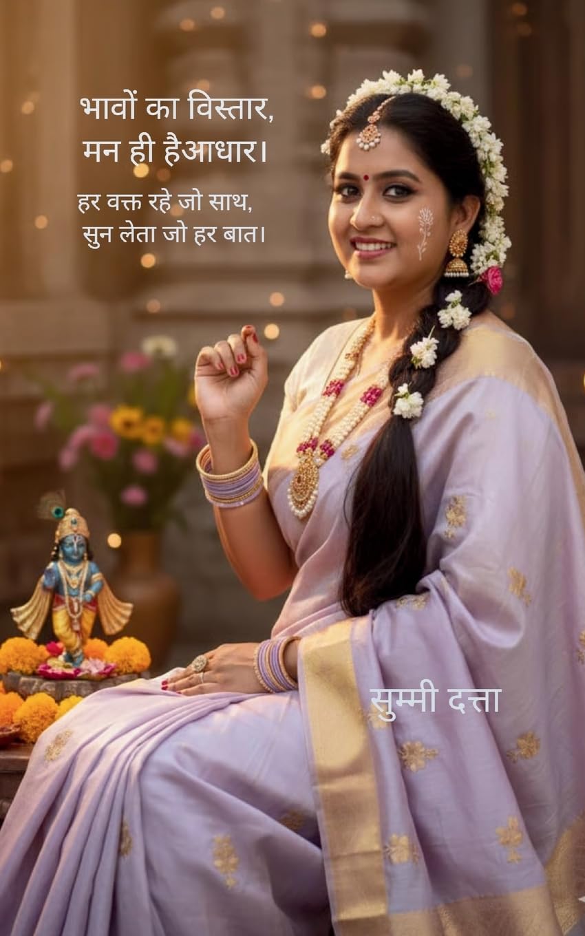 भावों का विस्तार, मन ही है आधार । हर वक्त रहे जो साथ, सुन लेता जो हर बात ।
