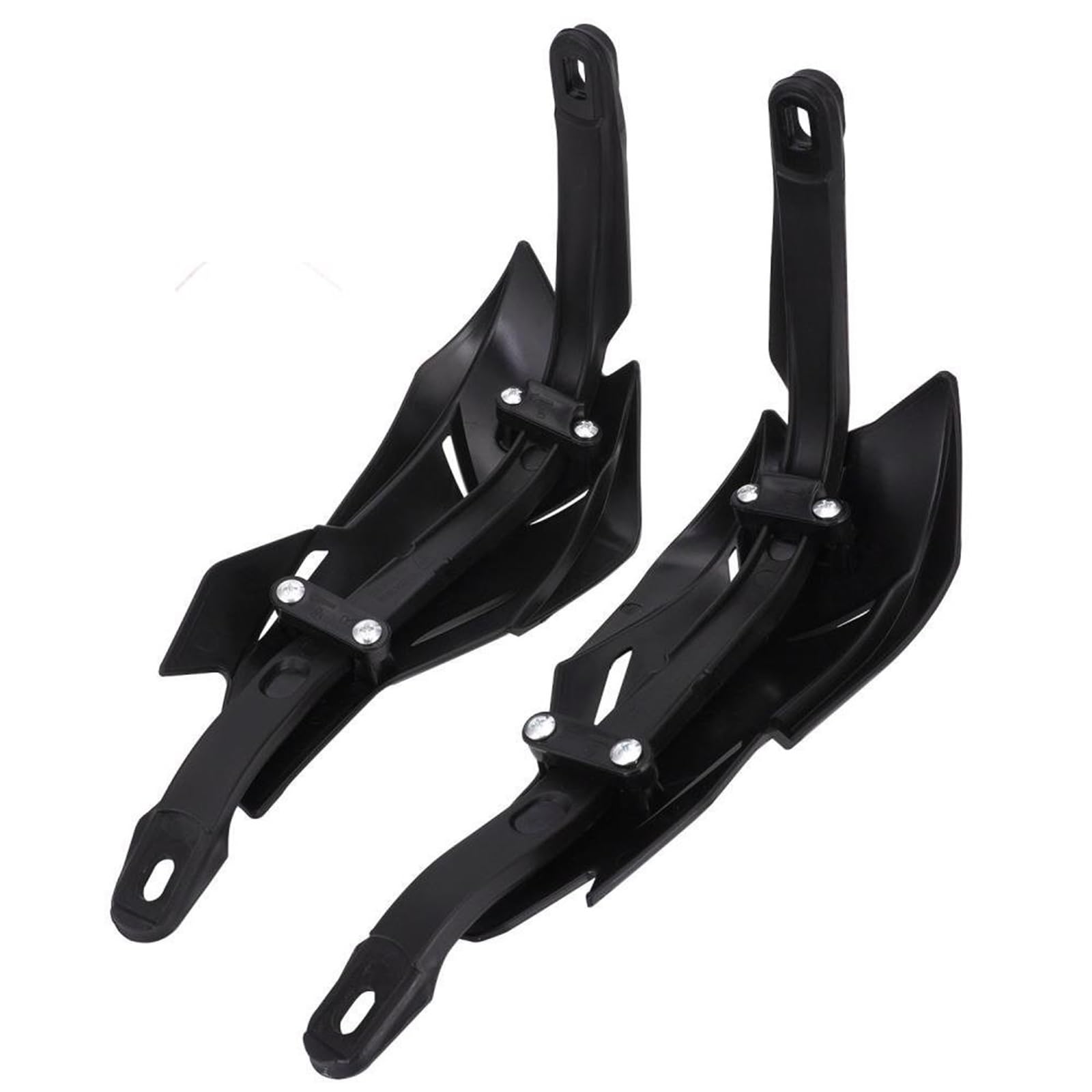 Guardamanos Protector Manillar Motocicleta 22MM 28MM Adapta Todos Rangos Manillar 7/8 "22 Mm 1 1/8" 28 Mm Puños De Moto (Color : Black Black)