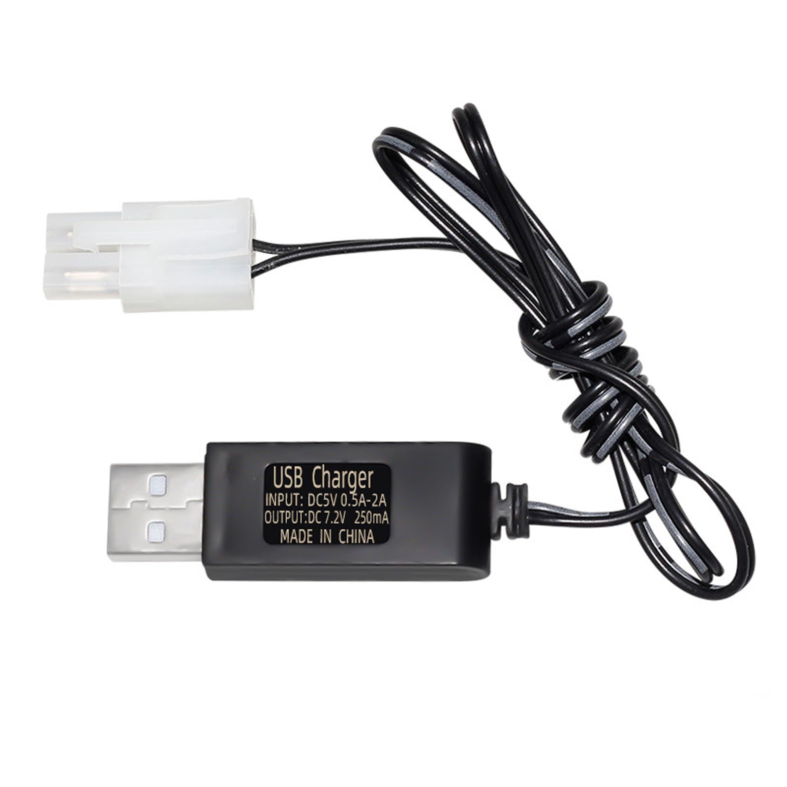 Batteria Ricaricabile NiMH 7.2V 5000mAh Con Connettore Tamiya – Per Auto RC, Tamiya, HPI, Losi, Kyosho, 135x47x24.5mm