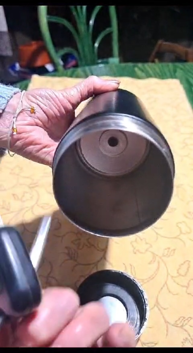 Gourde Cachette Secrète Double Fond Aluminium – Grande Taille, Parfaite Pour Cacher Argent, Clés, Carte !
