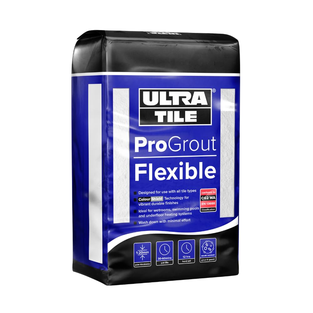 Flexible Grout - 3kg Bag - White