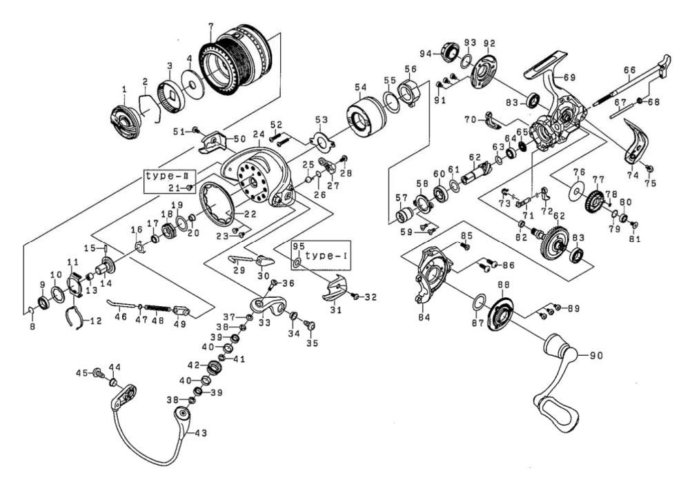 DAIWA - mpapa Amazon.com: DAIWA Genuine Part 17 Stee Type 1 HIGH Speed