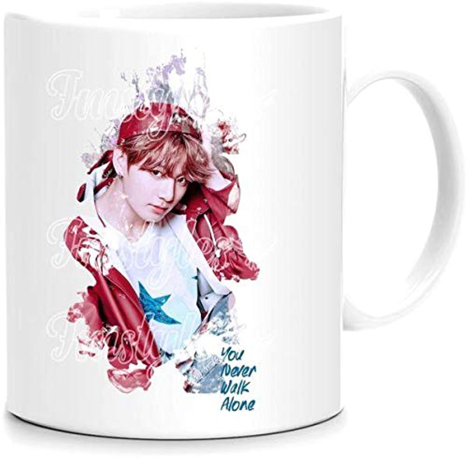 papeyone BTS Jungkook You Never Walk Alone Printed Mug