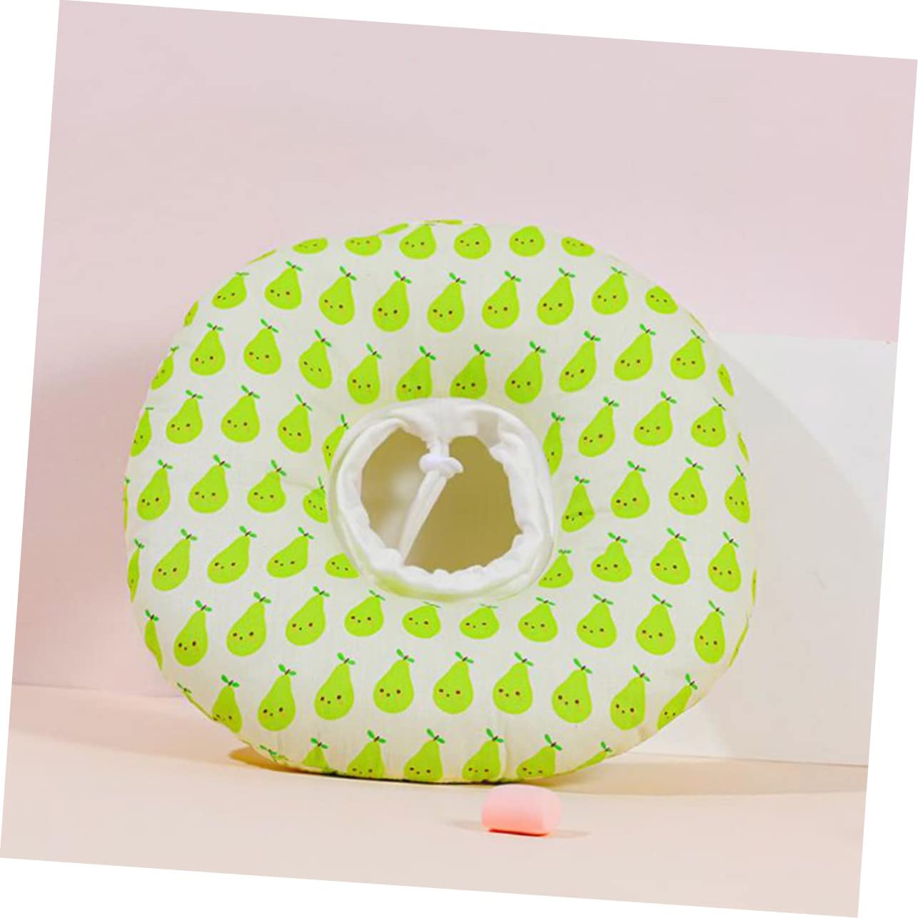 Happyyami 3piezas Collar Protector Inflable De Algodón para Mascotas Confortable y Previene Lameduras y Mordeduras Diseño Aleatorio s
