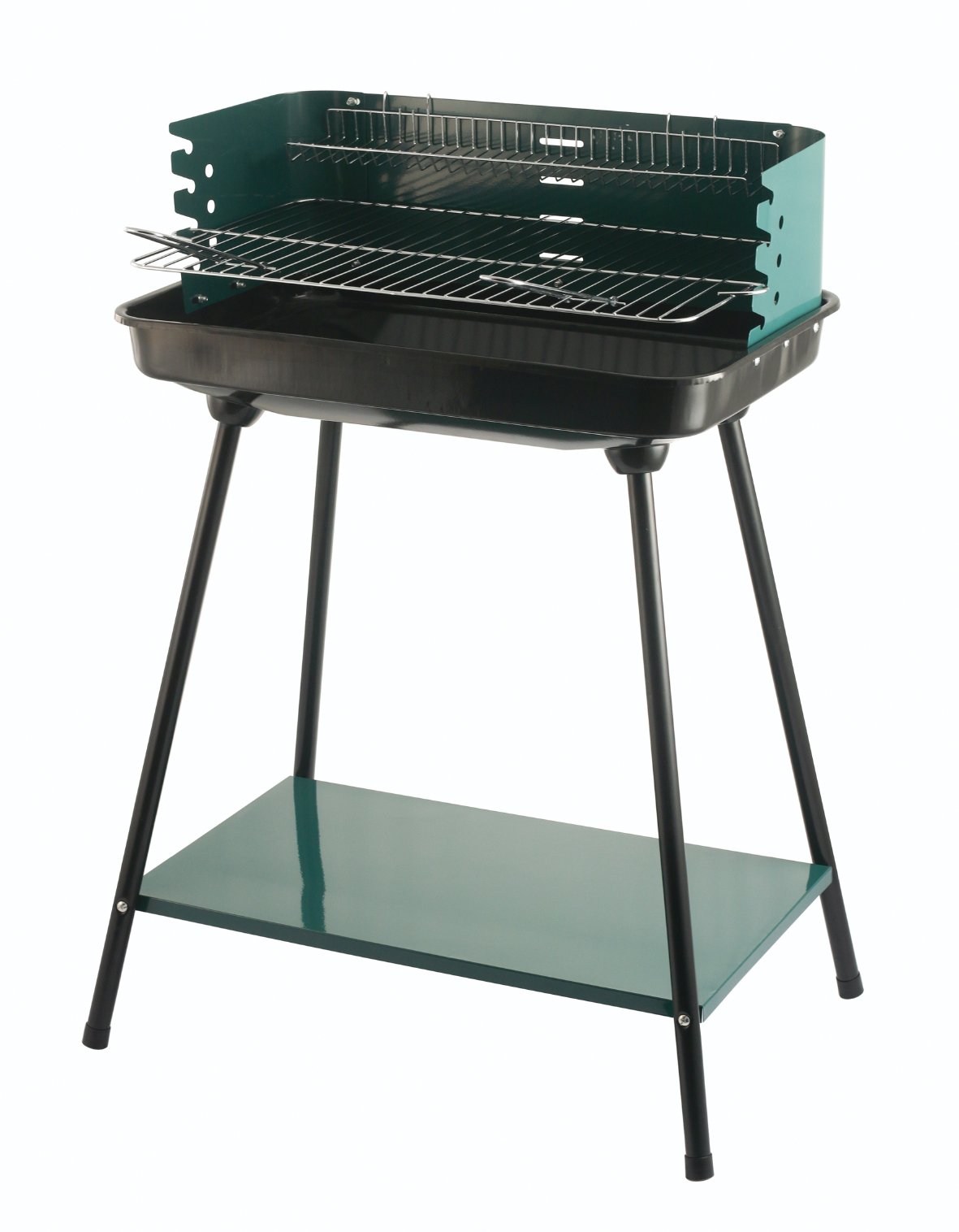 Barbecue rotondo con piastra e griglia in acciaio | Leroy Merlin