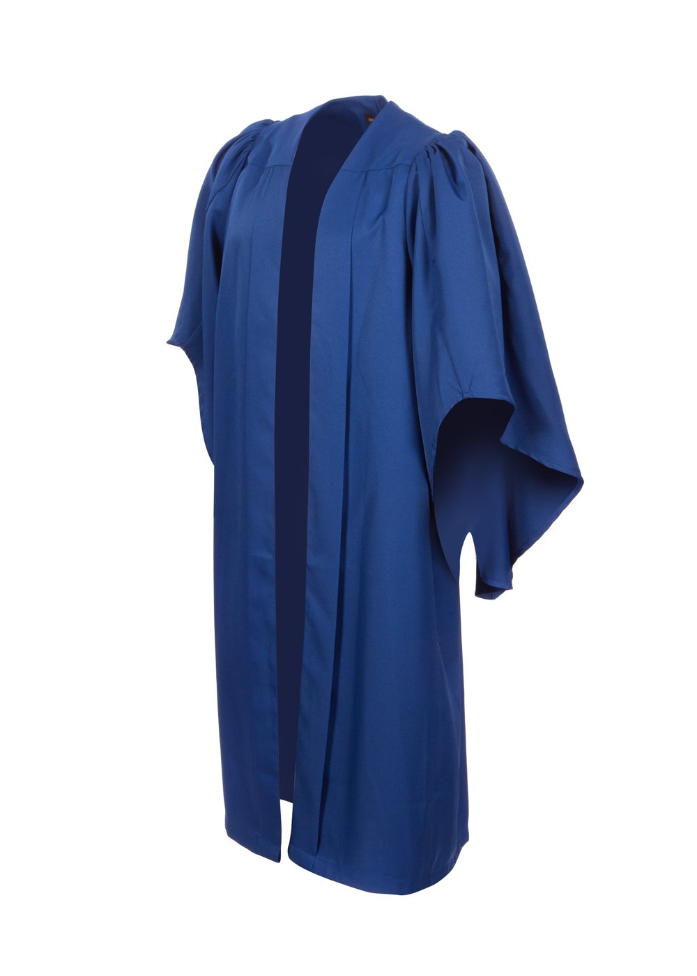 Graduation Attire Unisex Royal Blue University Academic Graduation Gown (Bachelors) In Or Navy (5'6-5'8, )