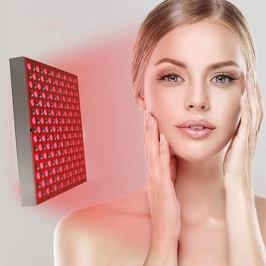 Dispositivos Multifunción de Terapia de Luz Roja-Lámpara de Calor de 45W para Alivio del Dolor de Músculos y Articulaciones-Rojo Profundo de 660 NM Y Infrarrojo Cercano de 850 NM