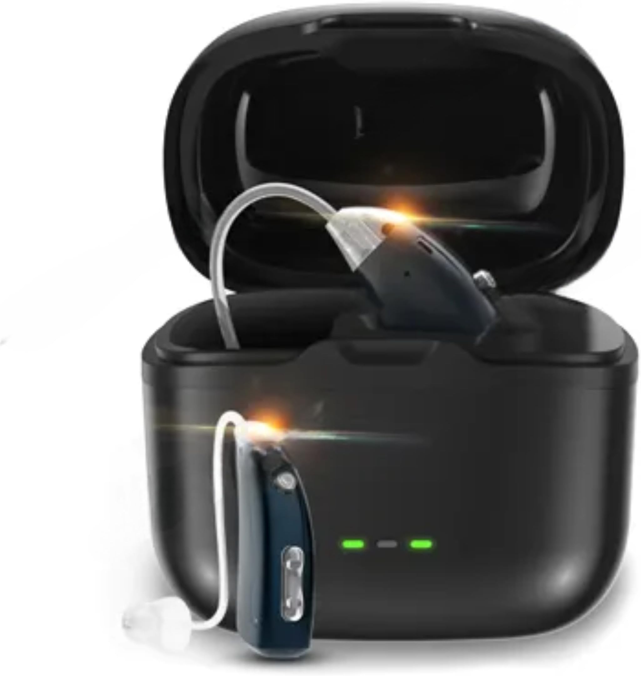 - Aika AK-6318 16-Channel Advance AI Technology Rechargeable BTE Hearing Aid for All Ages with Active Noise Cancellation, Multiple Mode- Elevate Your Hearing Experience (For Both Ear, Blue Color)