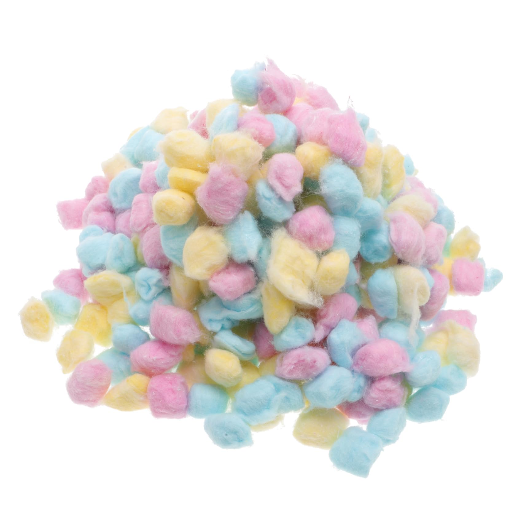 Pack Bolitas Algodón Para Desmaquillante Limpieza Facial Colores Suaves