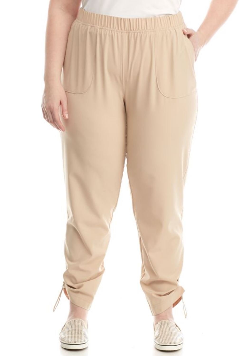 Kim Rogers Womens Plus Size Feather Weight Pant
