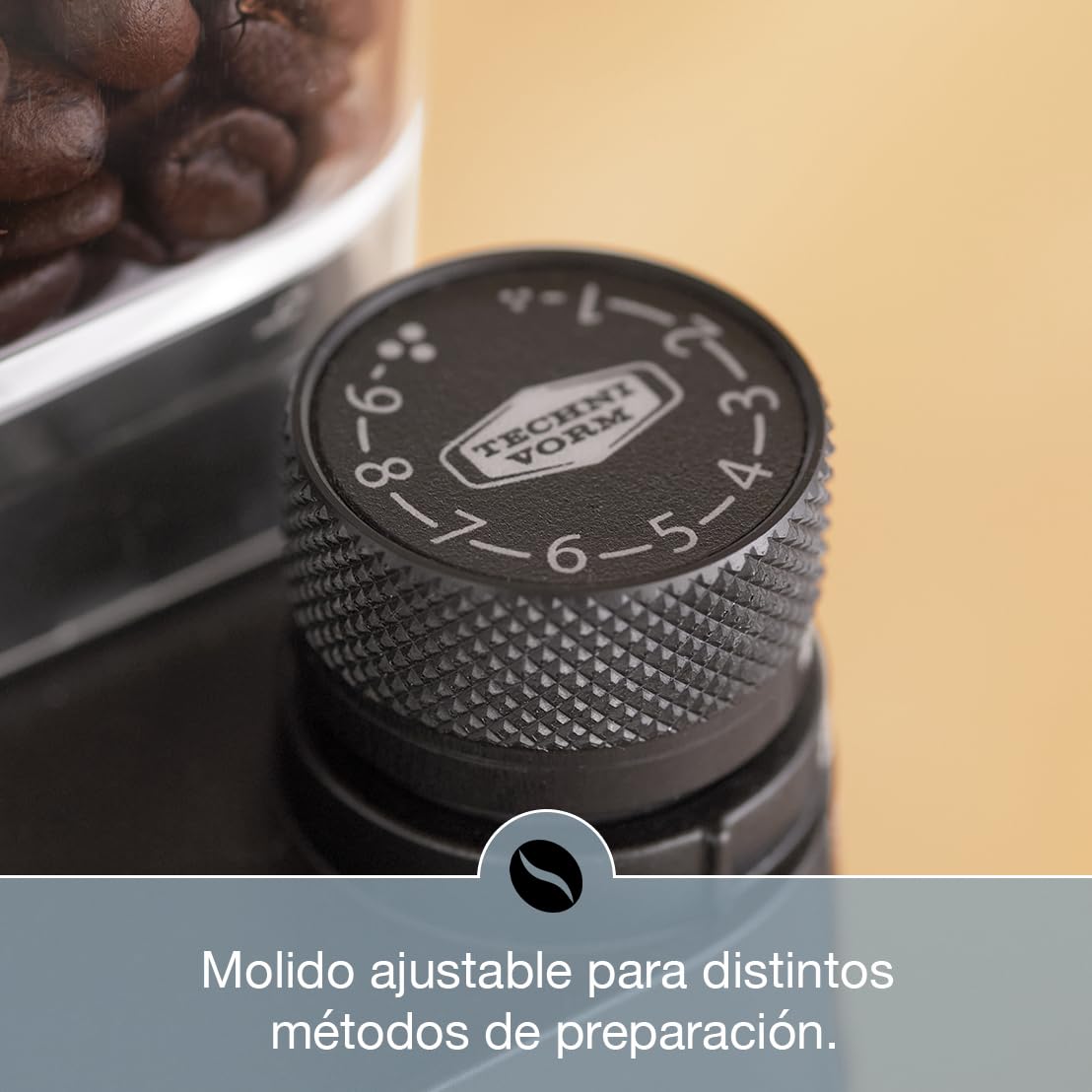 Moccamaster KM5 Molino de café, Café de filtro, Polished Silver