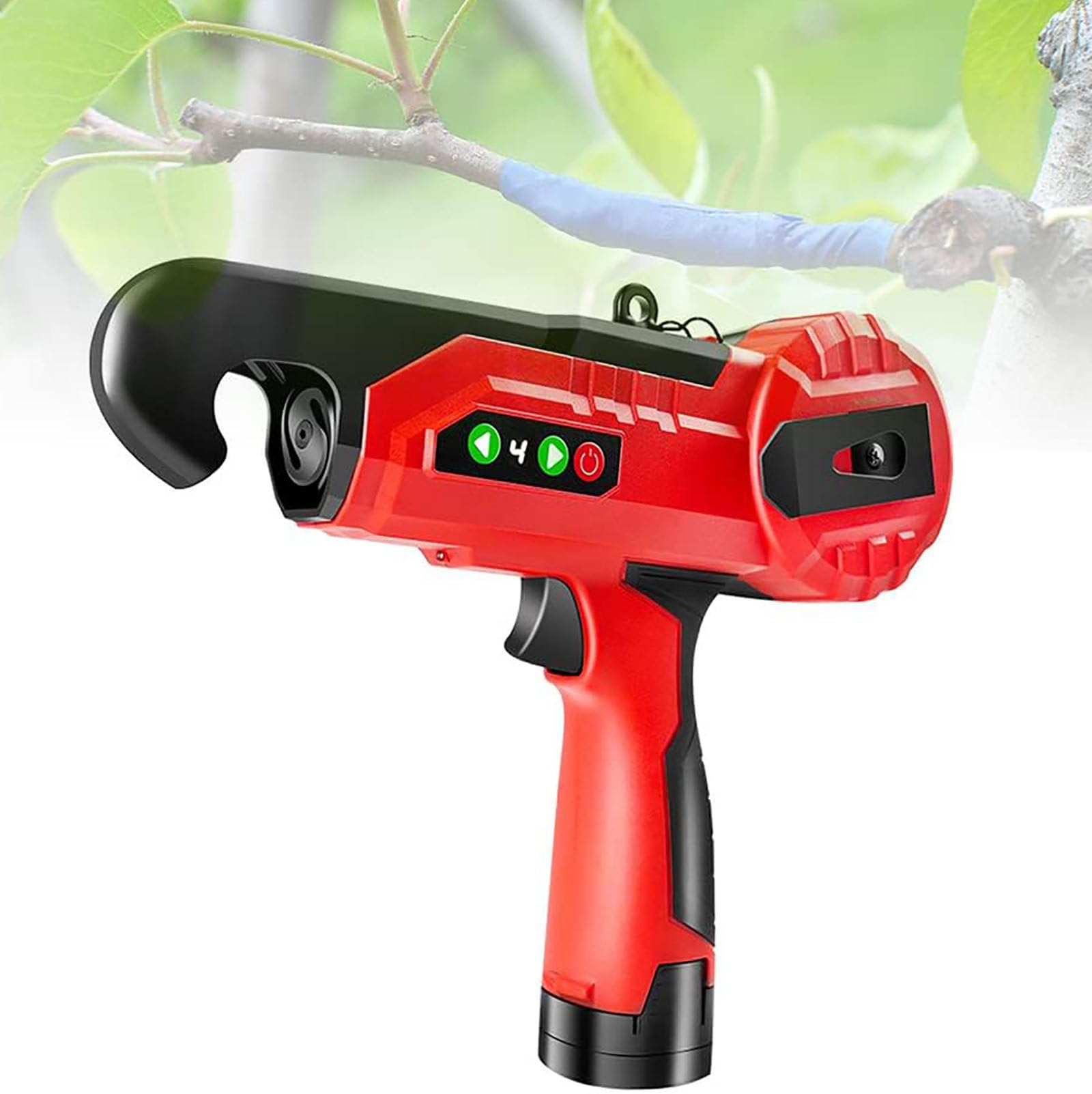 Herramienta EléCtrica de Cinta de ViñEdo para Plantas, MáQuina para Atar Plantas de JardíN para Tomates, Pepinos, Frutas y Verduras, Herramientas de Injerto de JardíN Bridas