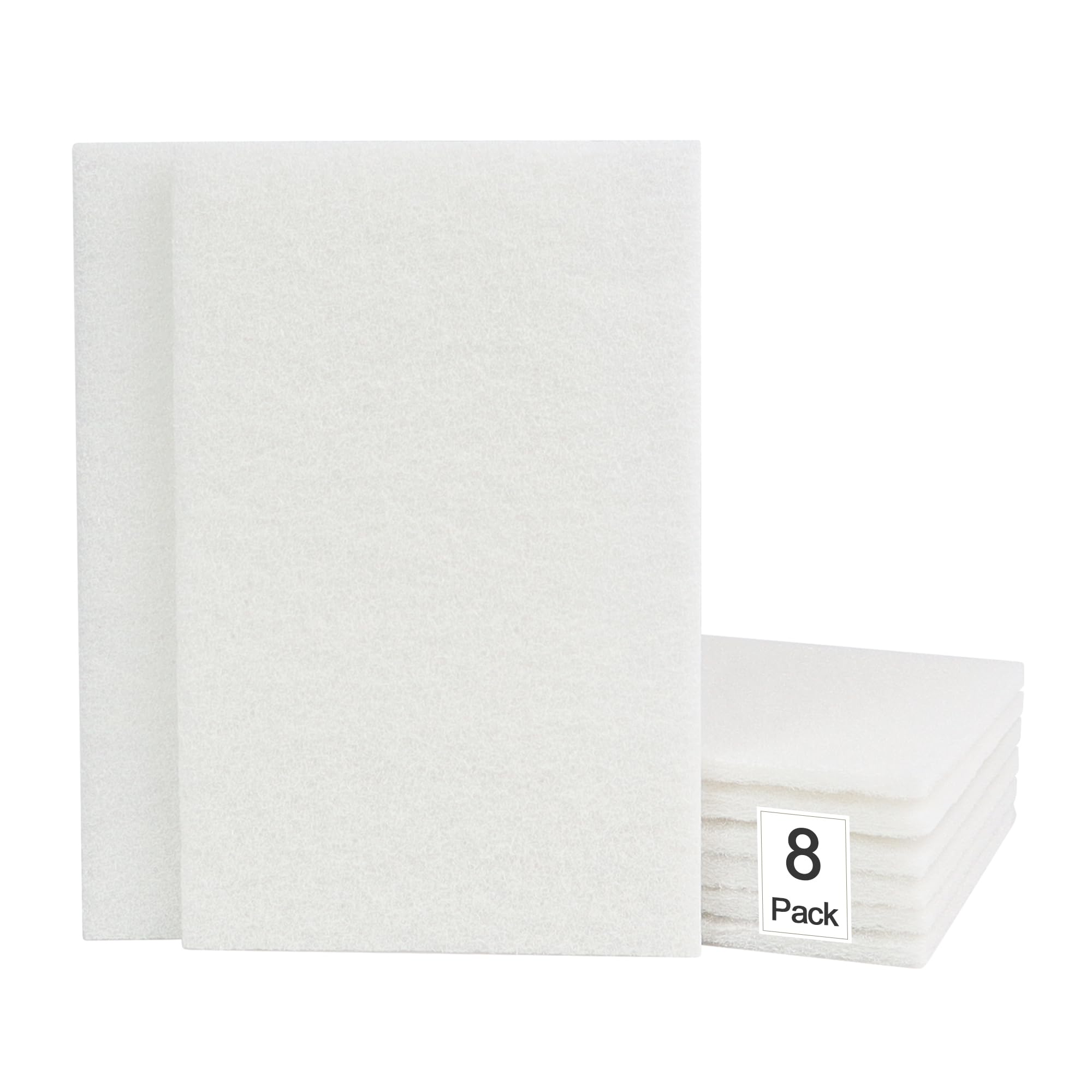 QZATTCAE Sanding Pads - 8 Pack, Scratch-Free Cleaning -1